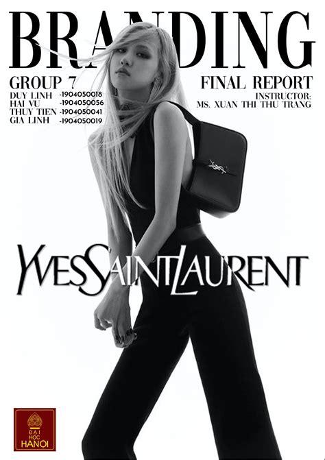 YSL advertising strategy